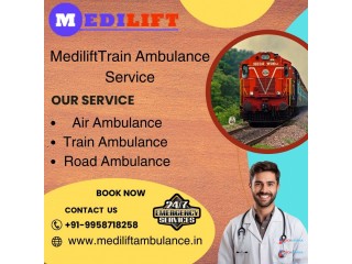 Choose Medilift Train Ambulance in Mumbai for fast and safe patient transportation