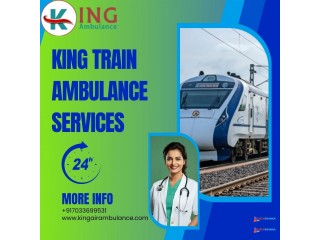 King Train Ambulance in Patna handles any emergency transfers