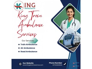 Shifting your loved one through King Train Ambulance in Guwahati is hassle free