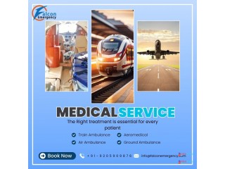 FALC Emergency Train Ambulance in Patna Offers Rapid and Safe Medical Transfers