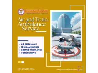 Hire Top Rated Air and Train Ambulance Services in Coimbatore by Panchmukhi