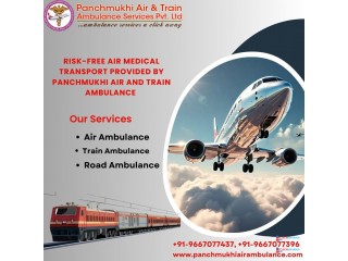 For Complication-free Patient Transfer Use Panchmukhi Air and Train Ambulance Services in Delhi