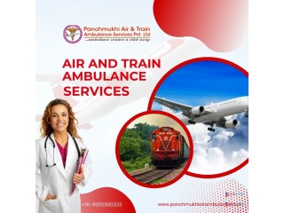 Take Advanced Medical Care via Panchmukhi Air and Train Ambulance Services in Guwahati