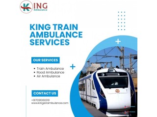 King Train Ambulance Service in Kolkata transports patients at affordable prices