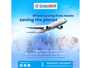 Greenbird Air and Train Ambulance in Patna Offers the Quickest Way of Transporting