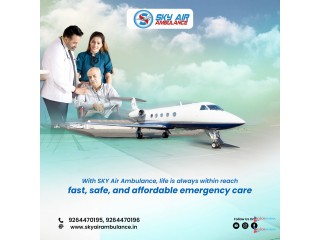 Select Air Ambulance in Patna with Reliable Medical Services by Sky