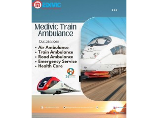 Medivic Train Ambulance in Ranchi is a Reliable Transfer Option