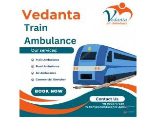 Vedanta Train Ambulance Service in Bhubaneswar for Secure and Successful Patient Shifting Throughout India