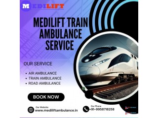 Medilift Train Ambulance is Available 24 Hours in Bhopal for Immediate Transfer