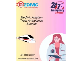 Medivic Aviation Train Ambulance Services in Patna is the best in medical service