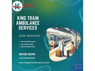 King Train Ambulance in Patna Offers Secure Long-Distance Patient Transfer