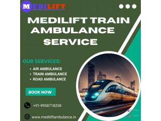 Medilift Train Ambulance in Bangalore Specializes in Fast Medical Transfers