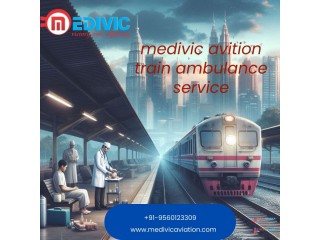 Use Medivic Aviation Train Ambulance to Shift Patients over Far Distances in Kolkata