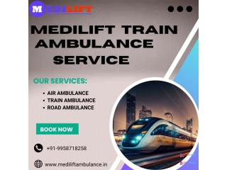 Medilift Train Ambulance provides the best medical treatment by train in Ranchi