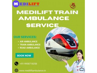 Edifice Train Ambulance service in Lucknow is known for reliable emergency assistance