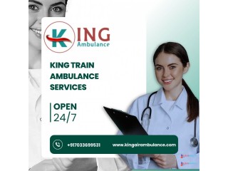 Use King Train Ambulance for long distance medical trips in Bangalore