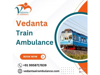 Trustworthy Vedanta Train Ambulance Service in Jammu for Emergency Patient Shift Across India