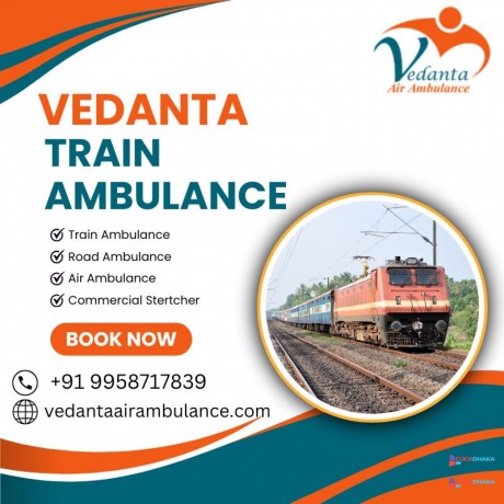 vedanta-train-ambulance-service-in-kochin-with-top-medical-facility-for-long-distance-patient-transfer-big-0