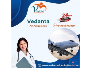 Book Vedanta Air Ambulance Service in Dibrugarh for Safe Patient Transfer at Affordable Price