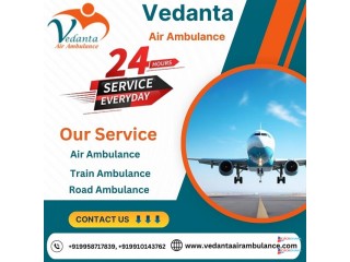 Avail the Vedanta Air Ambulance Service in Indore, which has Top-Class Medical Service at an Affordable Price