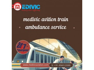 Medivic Aviation Medivic Aviation Train Ambulance Service in Mumbai Guarantee Treatment during the Trip