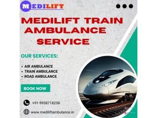 For Affordable Transfers Use Medilift Train Ambulance in Ranchi