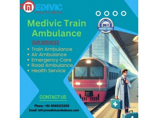 Medivic Train Ambulance provides discreet emergency transfers in Patna