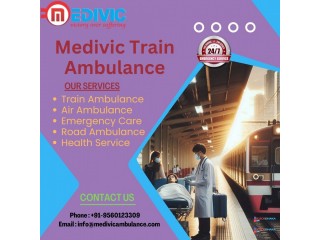 Hire Medivic Train Ambulance in Ranchi for Timely Transfer of Patients