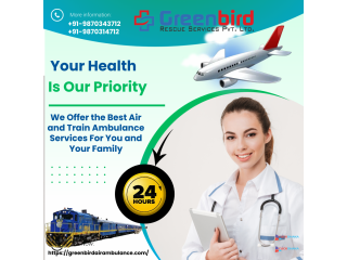 Greenbird Air and Train Ambulance Providing Quality Care at Affordable Prices in Indore