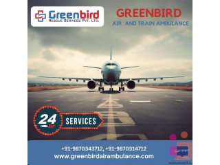 Greenbird Air and Train Ambulance in Allahabad Transfer Patients while fulfilling all their Needs