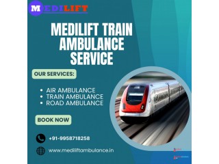 Medilift Train Ambulance in Allahabad is Equipped with the Top Medical Equipment