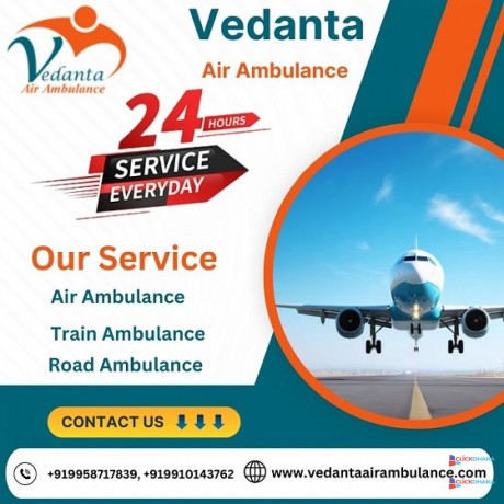 hire-vedanta-air-ambulance-service-in-dimapur-with-complicated-free-medical-service-big-0