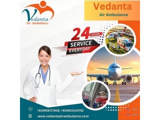 Book Vedanta Air Ambulance Service e in Gaya with Matchless Medical Service