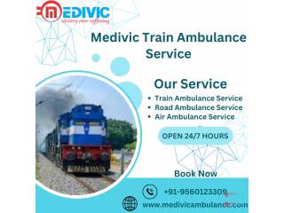 For Affordable Medical Transportation in Dibrugarh Choose Medivic Train Ambulance