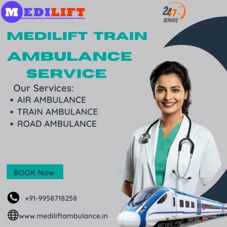 medilift-train-ambulance-in-gorakhpur-booking-is-available-each-over-india-big-0