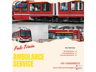 FALC Emergency Train Ambulance Services in Ranchi employs qualified medical professionals