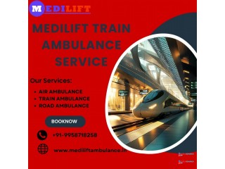 Utilize Medilift Train Ambulance in Raipur for Emergency Medical Care