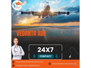 Get Air Ambulance in Kolkata with Superb Medical Features by Vedanta