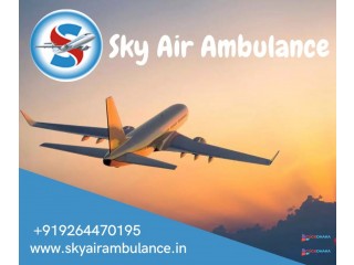 Top-class Air Ambulance in Patna with Superb Medical Aid by Sky