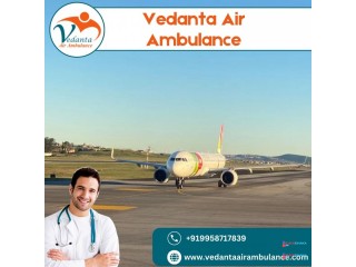 Select Air Ambulance from Kolkata with Life-Saving Medical Aid by Vedanta