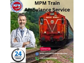 Patient Health is the Priority at MPM Train Ambulance Service in Patna