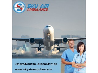 Take Air Ambulance in Patna with Best Medical Aid by Sky Air Ambulance