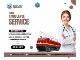 Sky Train Ambulance in Ranchi offers Better and Safe Transportation