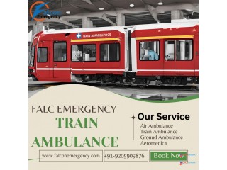 FALC Emergency Train Ambulance in Ranchi Provides Continuous Help during Transfer