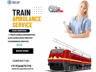 Use Sky Train Ambulance Services in Guwahati for Risk-free Transfer