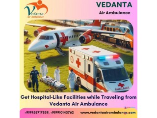 Hire Vedanta Air Ambulance Service in Jabalpur with a Superb ICU Facility at an Affordable Cost