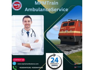 For a safe and comfortable transfer, get in touch with MPM Train Ambulance in Mumbai