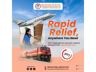 Get a Panchmukhi Train Ambulance in Patna to get the Right Assistance for Transfer