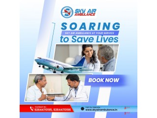 Obtain Air Ambulance in Patna with Superior Medical Amenities by Sky