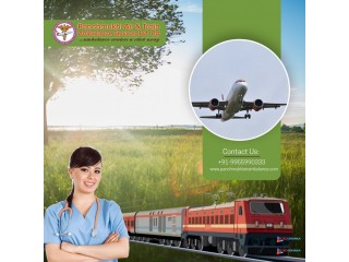 Choose Lasted Model Air and Train Ambulance Services in Delhi By Panchmukhi